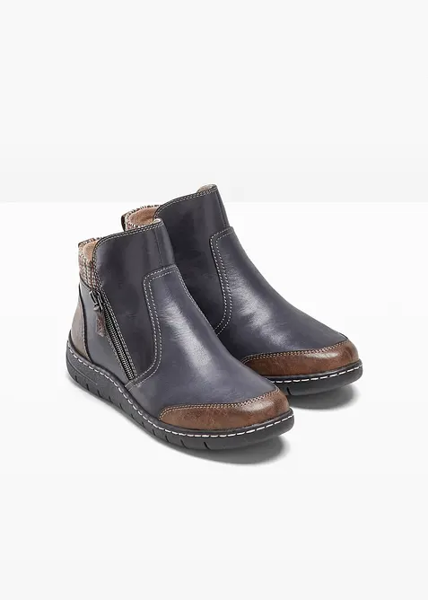 Skoletter i skinn, bonprix