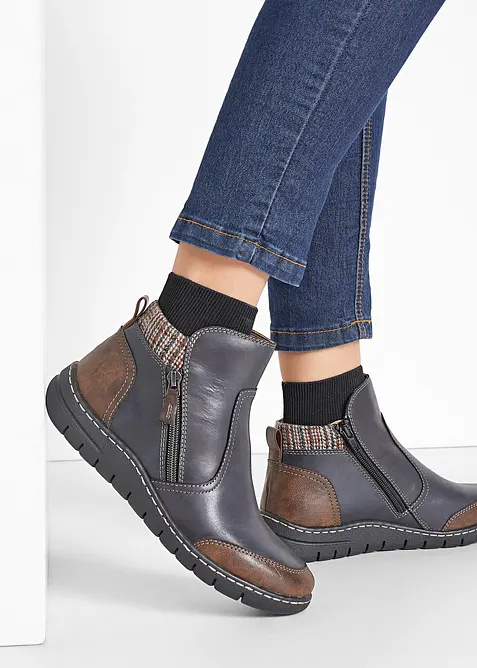 Skoletter i skinn, bonprix