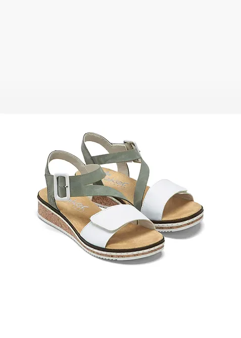 Sandaler fra Rieker med polstret inners&aring;le, Rieker