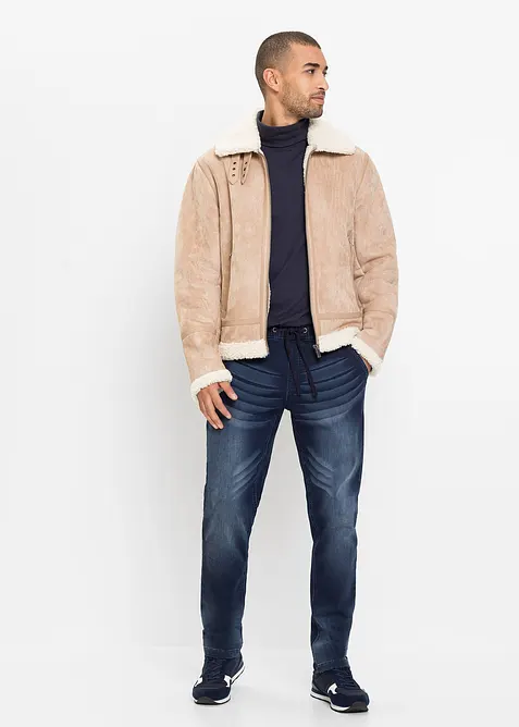 Slim Fit-joggejeans, Straight, bonprix