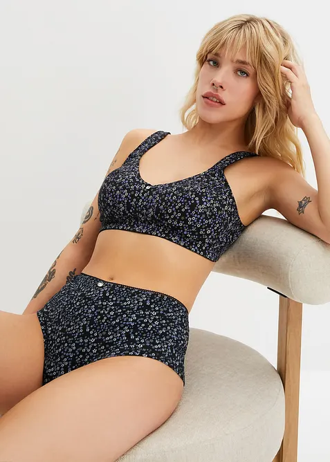 Truse med høy midje (4-pack), bonprix