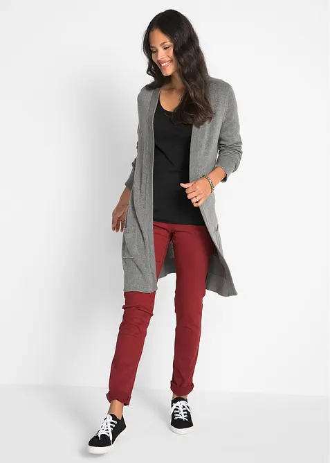 Figurn&aelig;r, langermet topp, bonprix