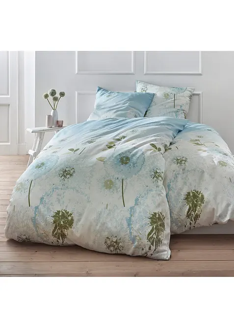 Sengesett med løvetannmønster, bonprix