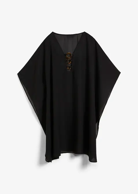 Strandtunika i lett chiffon, bonprix