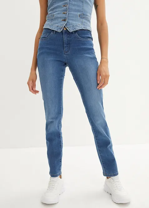 Straight-jeans Mid Waist, stretch, bonprix