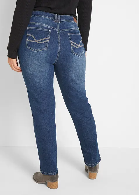 Straight-jeans Mid Waist, stretch, bonprix