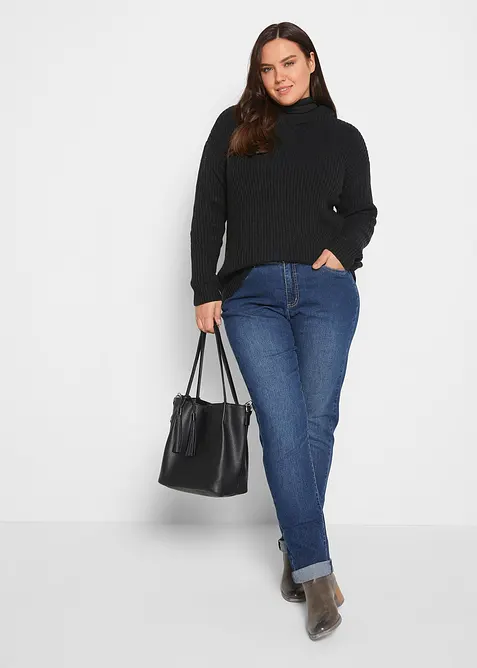 Straight-jeans Mid Waist, stretch, bonprix