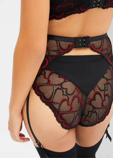 Str&oslash;mpeholder med blonder, bonprix