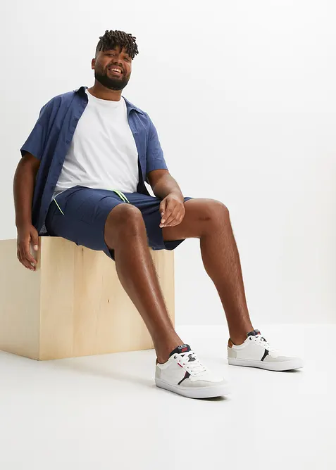 T-skjorte med V-hals (5-pack), bonprix