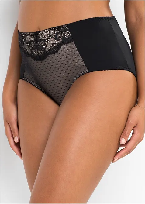 Shape-truse med blonder, bonprix