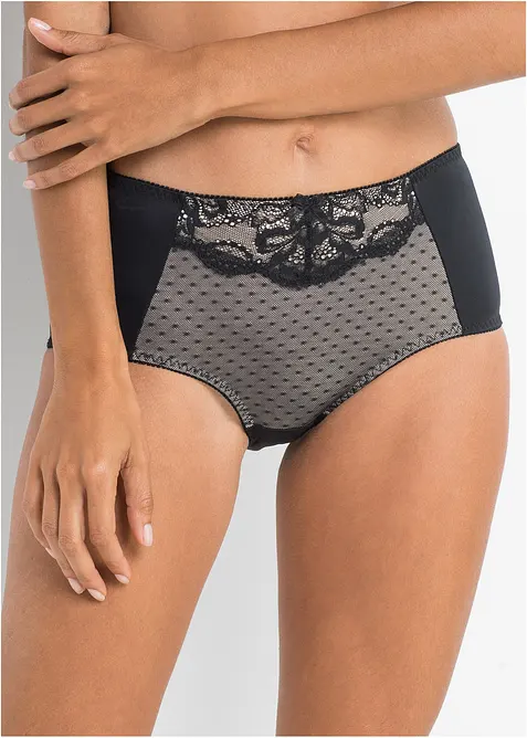 Shape-truse med blonder, bonprix