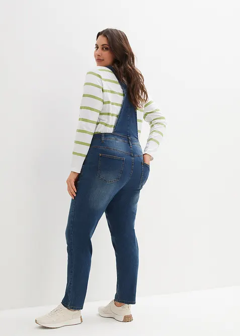 Snekkerbukse i denim og boyfriend-modell, bonprix