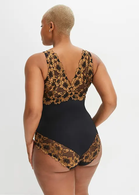 Body uten spiler med blomsterblonder, bonprix