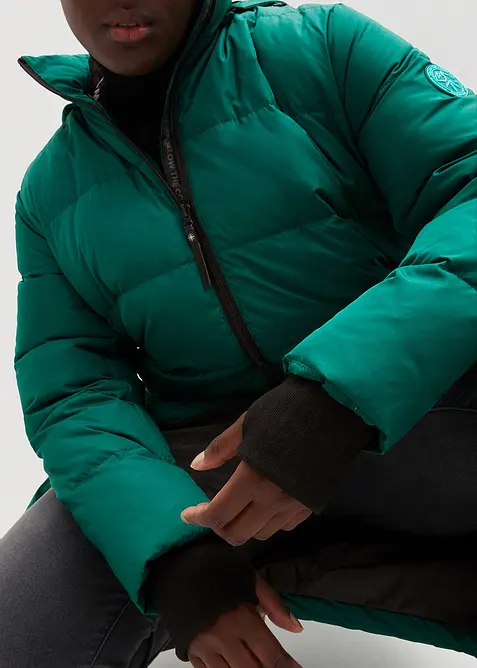 Dunkåpe med resirkulert dun og isolerende varmeteknologi, bonprix