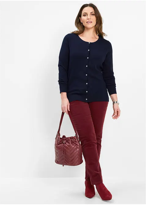 Cardigan i smal modell, bonprix