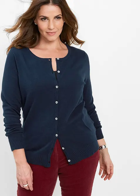 Cardigan i smal modell, bonprix