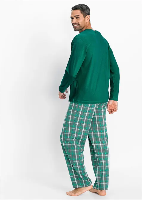 Pyjamas i 100% bomull, bonprix