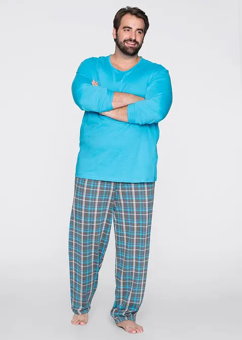 Pyjamas i 100% bomull, bonprix