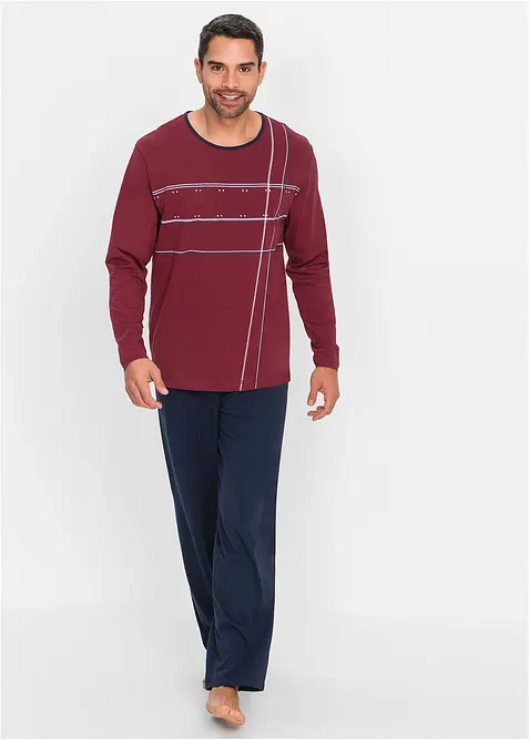 Pyjamas med bomull, bonprix