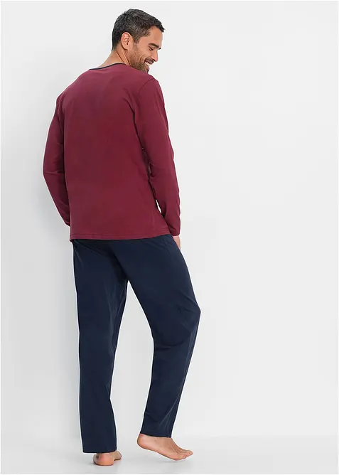 Pyjamas med bomull, bonprix
