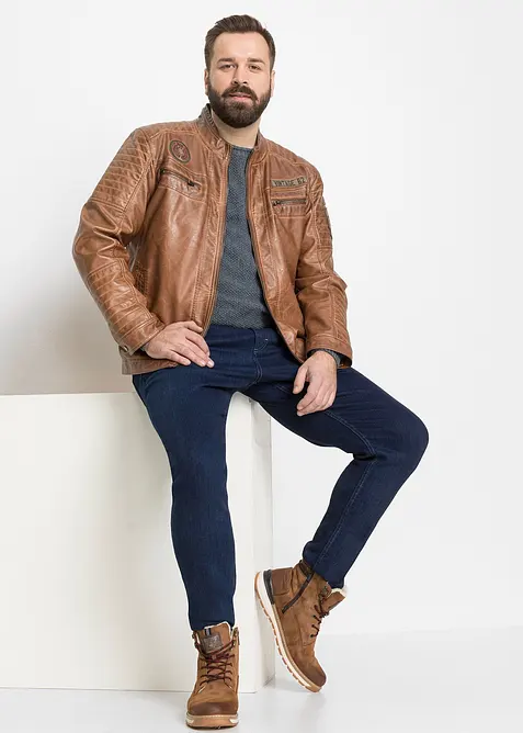 Genser med resirkulert bomull, bonprix