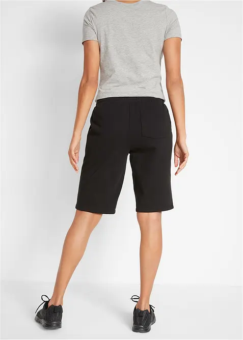 Sweat bermudashorts i 100% bomull, bonprix
