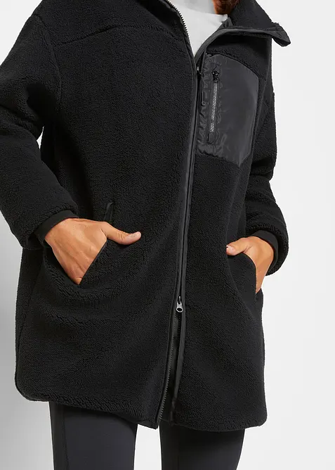 Jakke i teddyfleece, bonprix