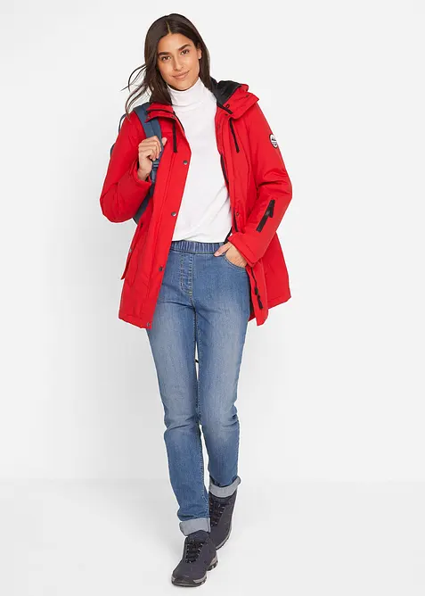 Vanntett funksjonsparkas med hette, bonprix