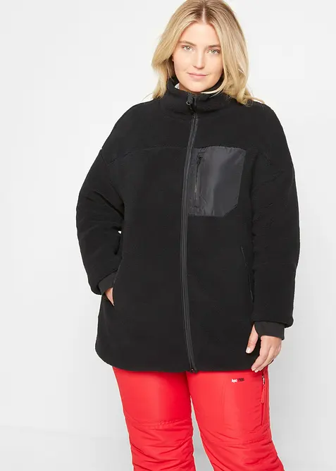 Jakke i teddyfleece, bonprix