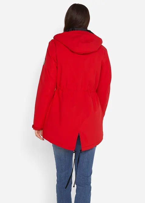 Vanntett funksjonsparkas med hette, bonprix