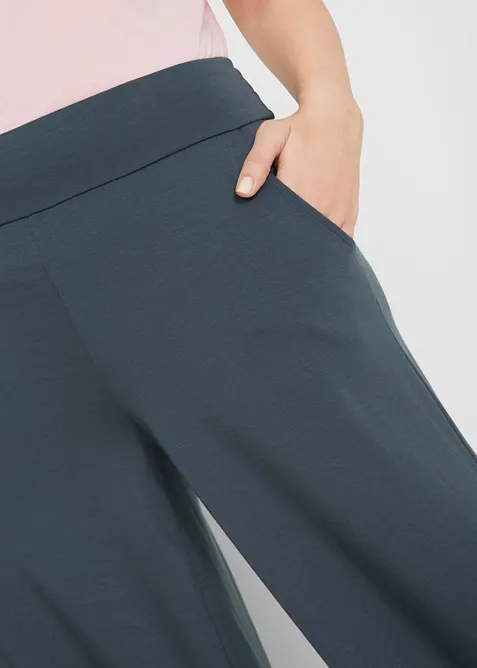 Loungewear culotte med vide ben, bonprix