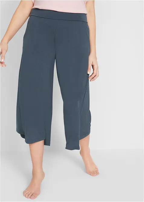 Loungewear culotte med vide ben, bonprix