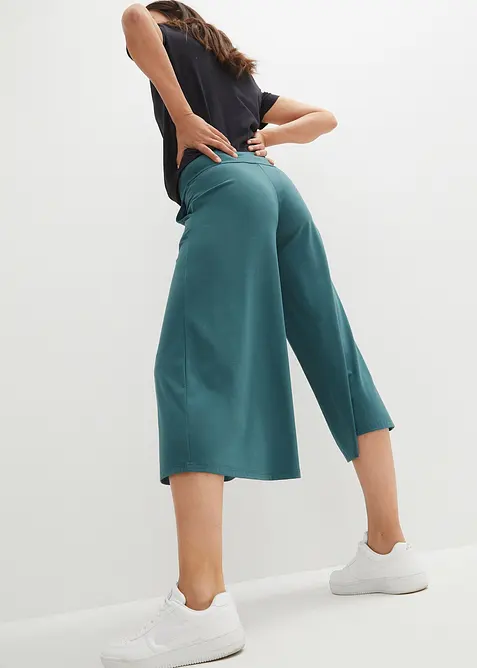 Loungewear culotte med vide ben, bonprix