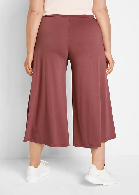 Loungewear culotte med vide ben, bonprix