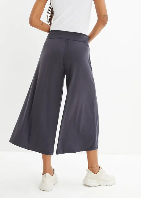 Loungewear culotte med vide ben, bonprix