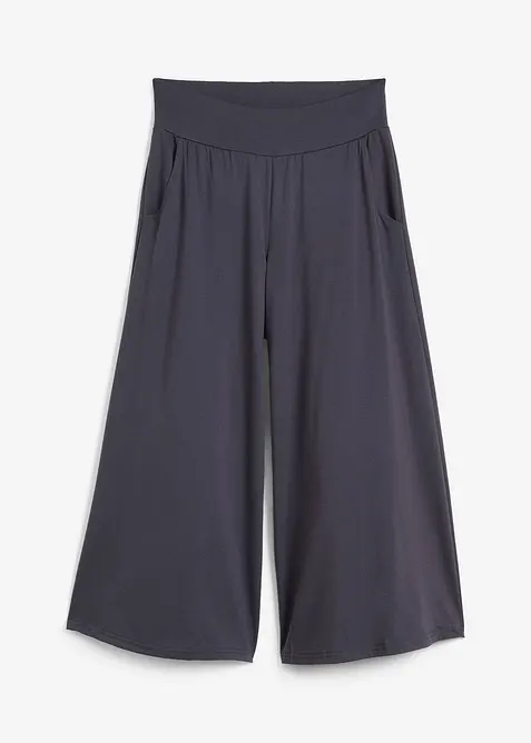 Loungewear culotte med vide ben, bonprix
