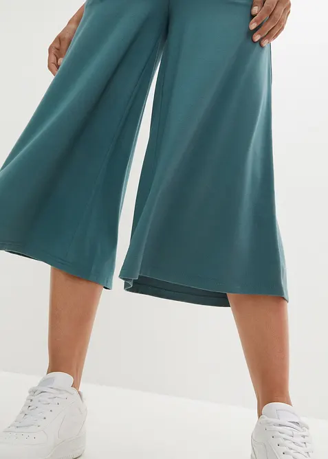 Loungewear culotte med vide ben, bonprix