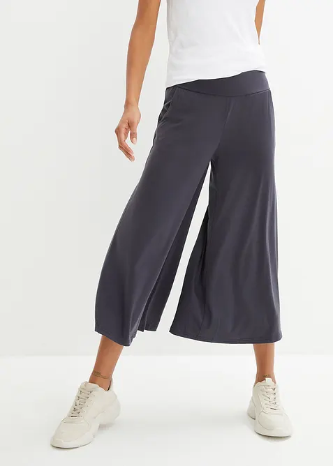 Loungewear culotte med vide ben, bonprix