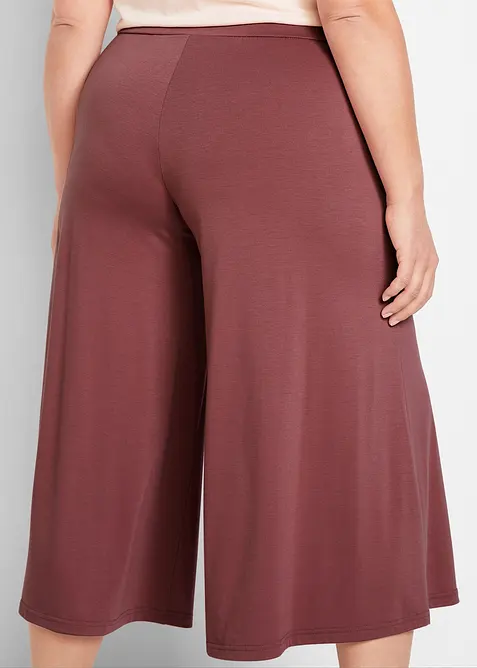 Loungewear culotte med vide ben, bonprix