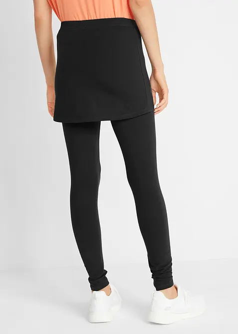 Treningsleggings med skj&oslash;rt, ankellang, bonprix