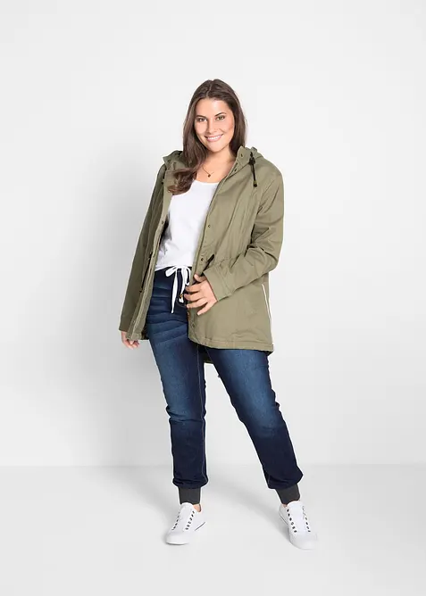 Boyfriend-jeans Mid Waist, komfortlinning, bonprix