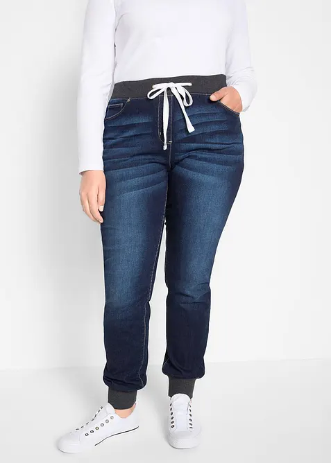 Boyfriend-jeans Mid Waist, komfortlinning, bonprix