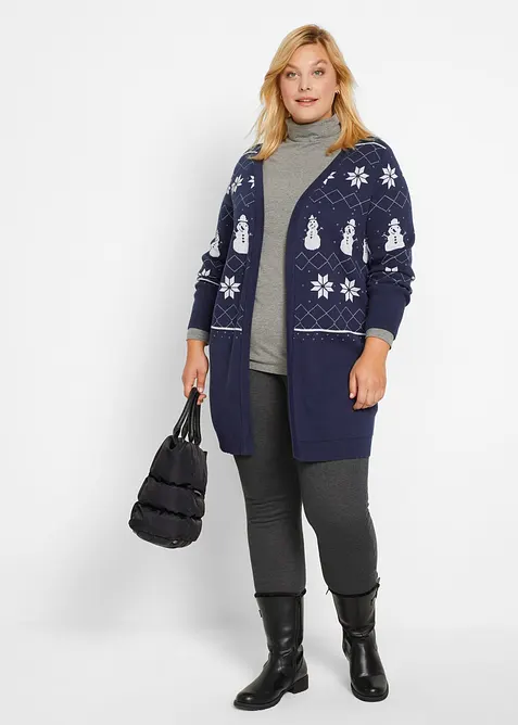 Varme leggings med pilef&ocirc;r, bonprix
