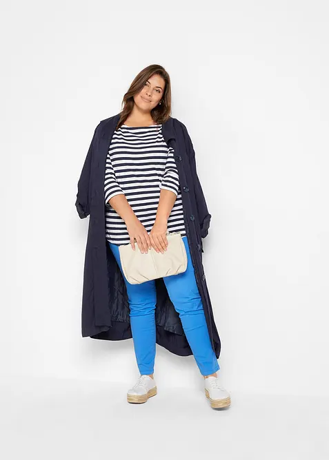 Topp med b&aring;thals, 3/4-lang arm, bonprix