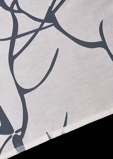 Gardinkappe med etset mønster, bonprix