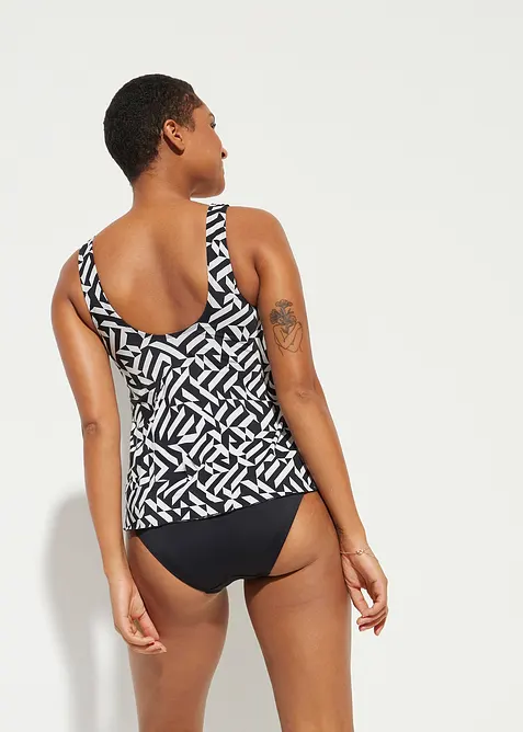 Badedrakt i tankini look, bonprix
