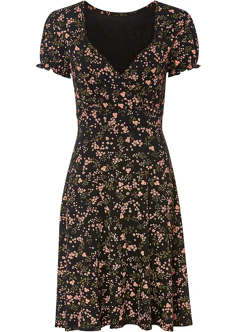 Jerseykjole i viskosemiks, bonprix