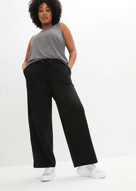 Joggebukse i bomullsmiks, bonprix