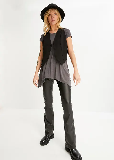 Topp med asymmetrisk nederkant, bonprix