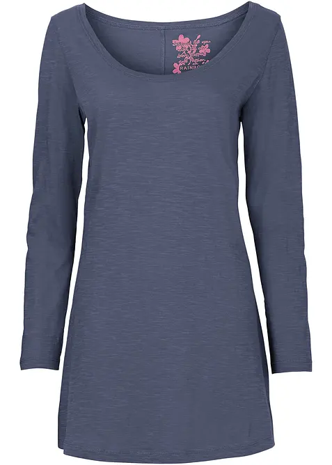 Langermet topp i 100% bomull, bonprix